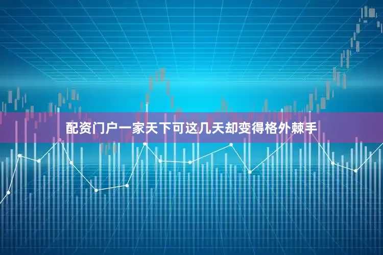 配资门户一家天下可这几天却变得格外棘手